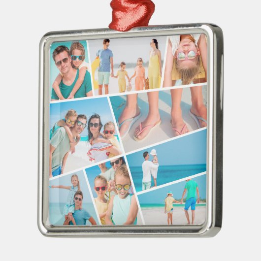 Moderne, eenvoudige, aangepaste 9 Afbeeldingen, co Metalen Ornament (Links)