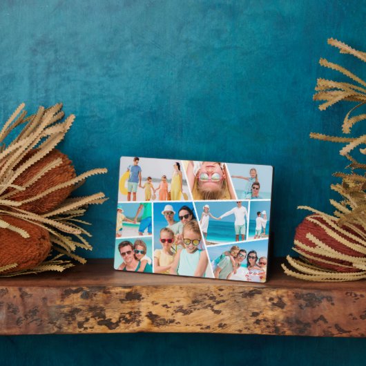 Moderne Eenvoudige Aangepaste 9 Afbeeldingen Colla Fotoplaat (Zijkant)