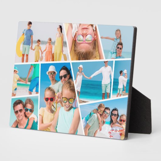 Moderne Eenvoudige Aangepaste 9 Afbeeldingen Colla Fotoplaat (Zijkant)