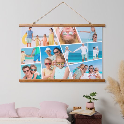 Moderne Eenvoudige Aangepaste 9 Afbeeldingen Colla Hangend Wandkleed (Slaapkamer)