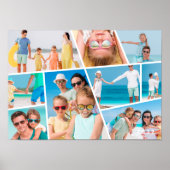 Moderne Eenvoudige Aangepaste 9 Afbeeldingen Colla Poster (Voorkant)