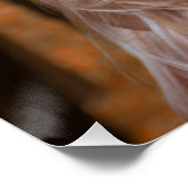 Moderne Eenvoudige Aangepaste Enkele Foto Perfect Poster (Hoek)
