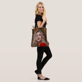 Moderne Eenvoudige Aangepaste Enkele Foto Tote Bag