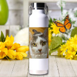 Moderne eenvoudige aangepaste fototekst gepersonal waterfles<br><div class="desc">Upload foto's, pas de tekst aan, en creëer gemakkelijk uw gepersonaliseerde waterfles. Klik op BEWERKEN om de tekstkleur of tekstgrootte te wijzigen. U kunt DIT ONTWERP OVERDRAGEN op andere Zazzle-producten en het aanpassen aan de meeste Zazzle-items. Standaard Studio-design zijn gemaakt in een grafische oplossing met hoge resolutie voor een professionele...</div>