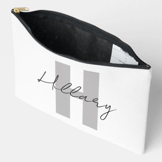 Moderne eenvoudige aangepaste gepersonaliseerde etui (Open)