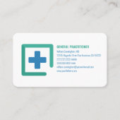 Moderne, eenvoudige, aangepaste Logo Visitekaartje (Voorkant)