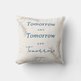 Moderne Eenvoudige Aangepaste Quote Elegant Boho Kussen