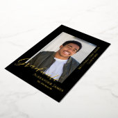 Moderne eenvoudige aankondiging Afstuderen foto's (Gedraaid)