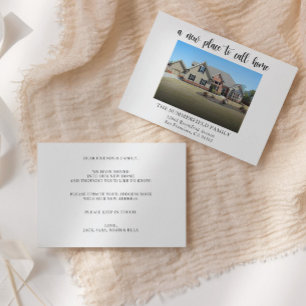 Moderne Eenvoudige aankondiging van fotobewegingen