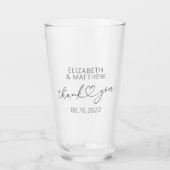 Moderne eenvoudige aardbevingskundige minuscule ha glas (Voorkant)