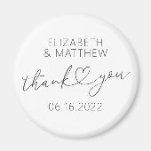 Moderne eenvoudige aardbevingskundige minuscule ha magneet (Voorkant)