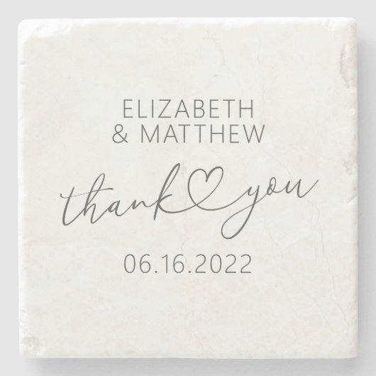 Moderne eenvoudige aardbevingskundige minuscule ha stenen onderzetter (Voorkant)