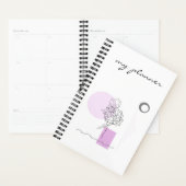 Moderne, eenvoudige Abstracte geometrische vormgev Planner (Display)