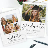 Moderne Eenvoudige Afstuderen van de Foto van het