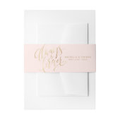 Moderne Eenvoudige altijd- en altijd-scriptweduwen Uitnodigingen Wikkel (Voorkant Voorbeeld)