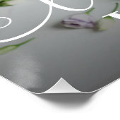 Moderne Eenvoudige Baby-fotoserie Perfect Poster (Hoek)