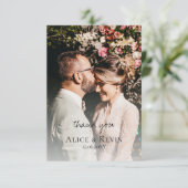 Moderne eenvoudige bedekking - Hartelijk dank voor (Staand voorkant)