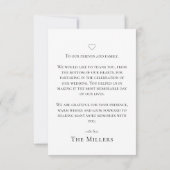 Moderne eenvoudige bedekking - Hartelijk dank voor (Achterkant)