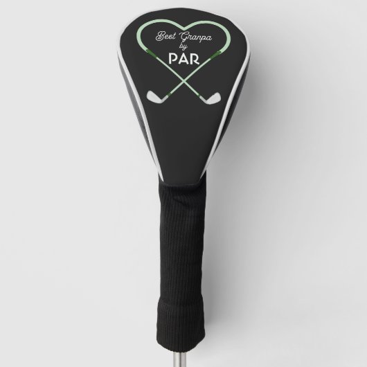 Moderne Eenvoudige Beste Opa door Par  Golfheadcover (Voorkant)