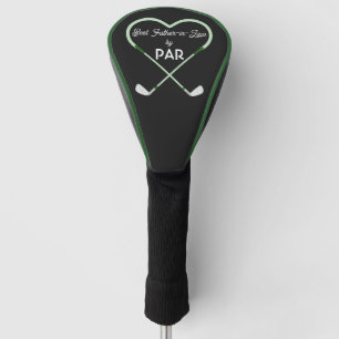 Moderne Eenvoudige Beste Schoonvader door Par Golfheadcover