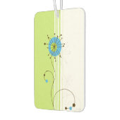 Moderne eenvoudige, blokgroene typografie luchtverfrisser (Links)