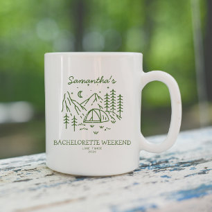 Moderne Eenvoudige Camping Afscheidsceremonie voor Koffiemok