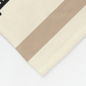 Moderne Eenvoudige Camping Bachelorette-feest Natu Fleece Deken (Hoek)