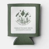 Moderne Eenvoudige Camping Weekend Bachelorette Pa Blikjeskoeler (Voorkant)