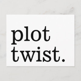 Moderne eenvoudige Casual bruiloft uitstel Briefkaart