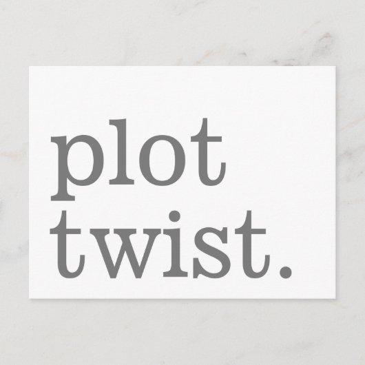 Moderne eenvoudige Casual bruiloft uitstel Briefkaart (Voorkant)