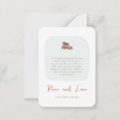 Moderne eenvoudige chique onroerend goed zakelijke notitiekaartje (Voorkant)