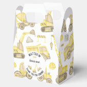 Moderne eenvoudige constructie 1e verjaardag dank  bedankdoosjes (Geopend)