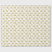 Moderne eenvoudige constructie thema verjaardag cadeaupapier (Vlak)