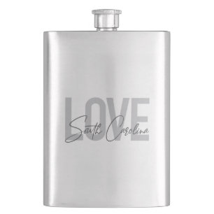 Moderne, eenvoudige, coole design Love South Carol Flacon