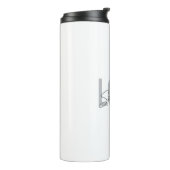 Moderne, eenvoudige, coole design Love South Carol Thermosbeker (Gedraaid links)