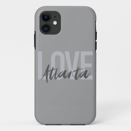 Moderne, eenvoudige, coole, stedelijke design Love Case-Mate iPhone Case (Achterkant)