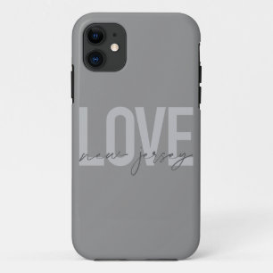 Moderne, eenvoudige, coole, stedelijke design Love Case-Mate iPhone Case