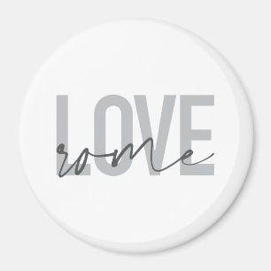 Moderne, eenvoudige, coole, stedelijke design Love Magneet