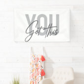 Moderne, eenvoudige, coole typografie. spandoek (Insitu)