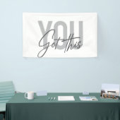 Moderne, eenvoudige, coole typografie. spandoek (Beurs)