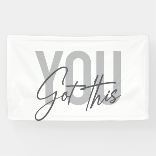 Moderne, eenvoudige, coole typografie. spandoek (Horizontaal)
