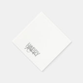 Moderne, eenvoudige, coole typografie van Happy Ra Servet (Hoek)