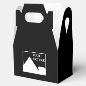 Moderne eenvoudige Creëer uw eigen bruiloft Afbeel Bedankdoosjes (Geopend)