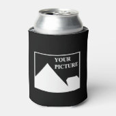 Moderne eenvoudige Creëer uw eigen bruiloft Afbeel Blikjeskoeler (Blikje Voorkant)