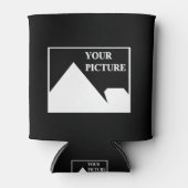 Moderne eenvoudige Creëer uw eigen bruiloft Afbeel Blikjeskoeler (Voorkant)