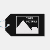 Moderne eenvoudige Creëer uw eigen bruiloft Afbeel Cadeaulabel (Achterkant Horizontaal)