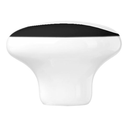 Moderne eenvoudige Creëer uw eigen bruiloft Afbeel Keramische Knop (Zijkant)