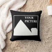 Moderne eenvoudige Creëer uw eigen bruiloft Afbeel Kussen (Deken)