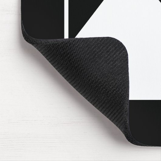 Moderne eenvoudige Creëer uw eigen bruiloft Afbeel Muismat (Hoek)