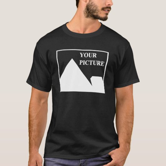 Moderne eenvoudige Creëer uw eigen bruiloft Afbeel T-shirt (Voorkant)